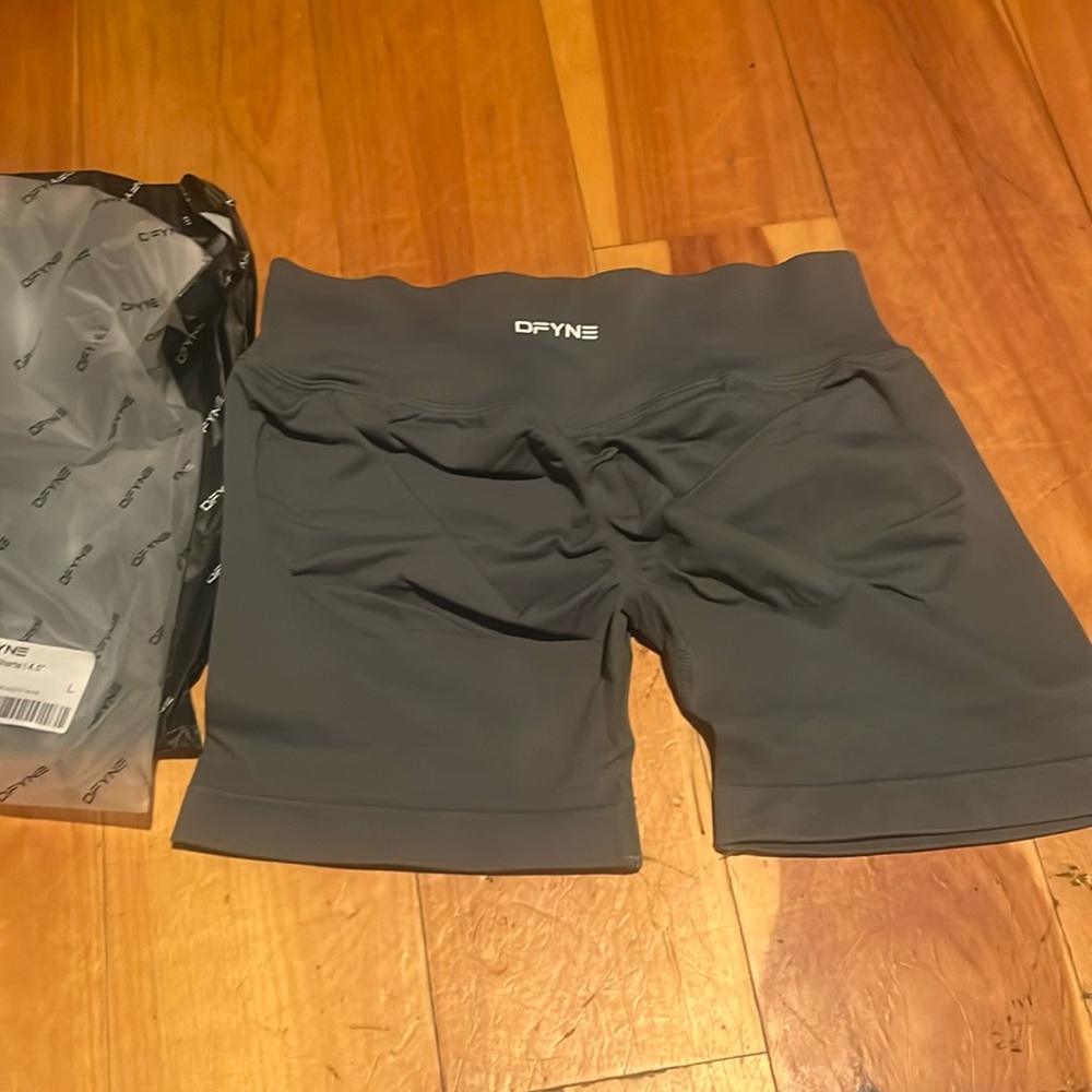 Define impact shorts-size L- color pistachio. Brand new never worn